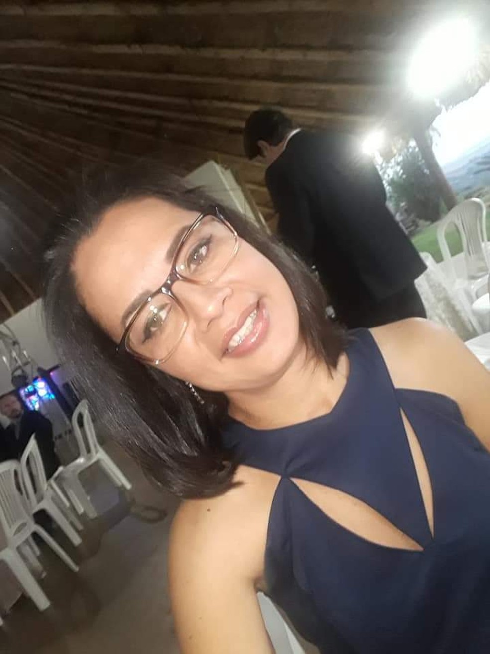 Ligia tinha 44 anos e foi morta na cozinha da igreja, em Londrina — Foto: Polícia Militar/Imagem cedida
