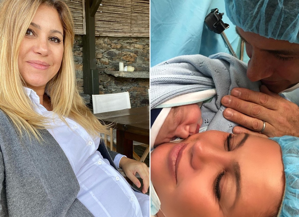 Flávia Freire dá à luz segundo filho (Foto: Reprodução/Instagram)