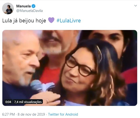 Lula Livre: famosos reagem a soltura do ex-presidente (Foto: Reprodução )