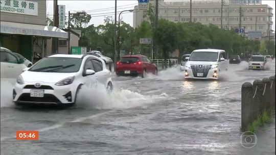 Inundações deixam mortos no Japão