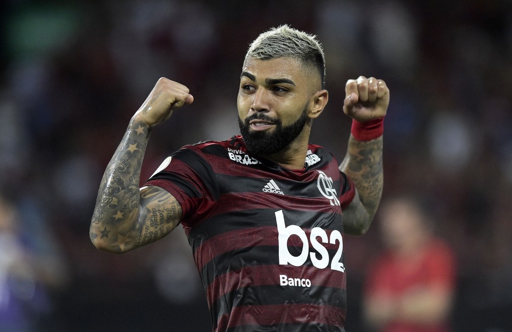 Com 43 gols em 56 jogos, Gabigol vive a melhor fase da carreira pelo Flamengo — Foto: André Durão/GloboEsporte.com