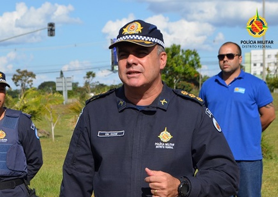 O coronel Jorge Eduardo Naime Barreto, ex-comandante de Operações da PM-DF