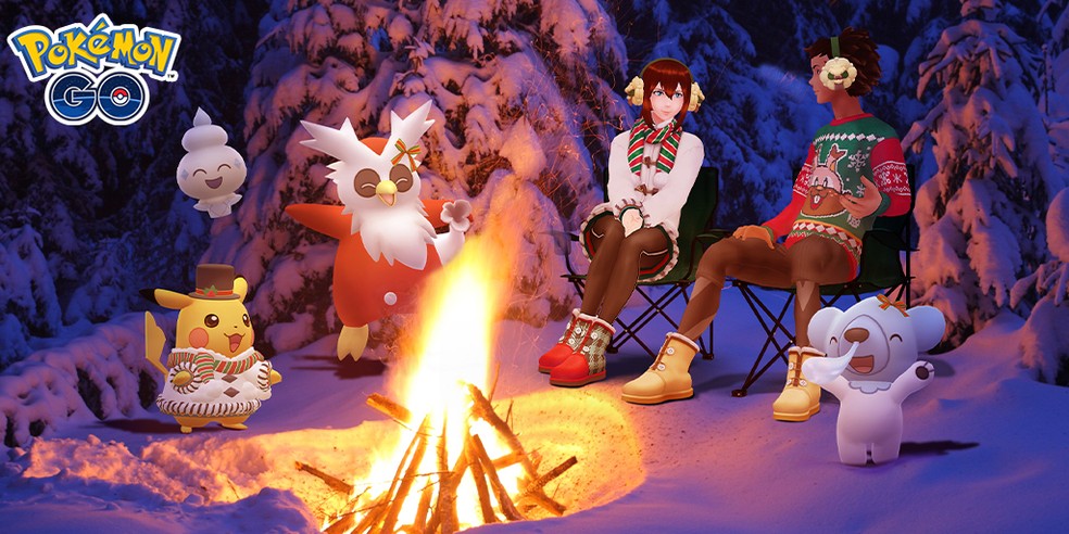 Niantic lança evento de Fim de Ano no Pokémon GO — Foto: Divulgação/Pokémon GO