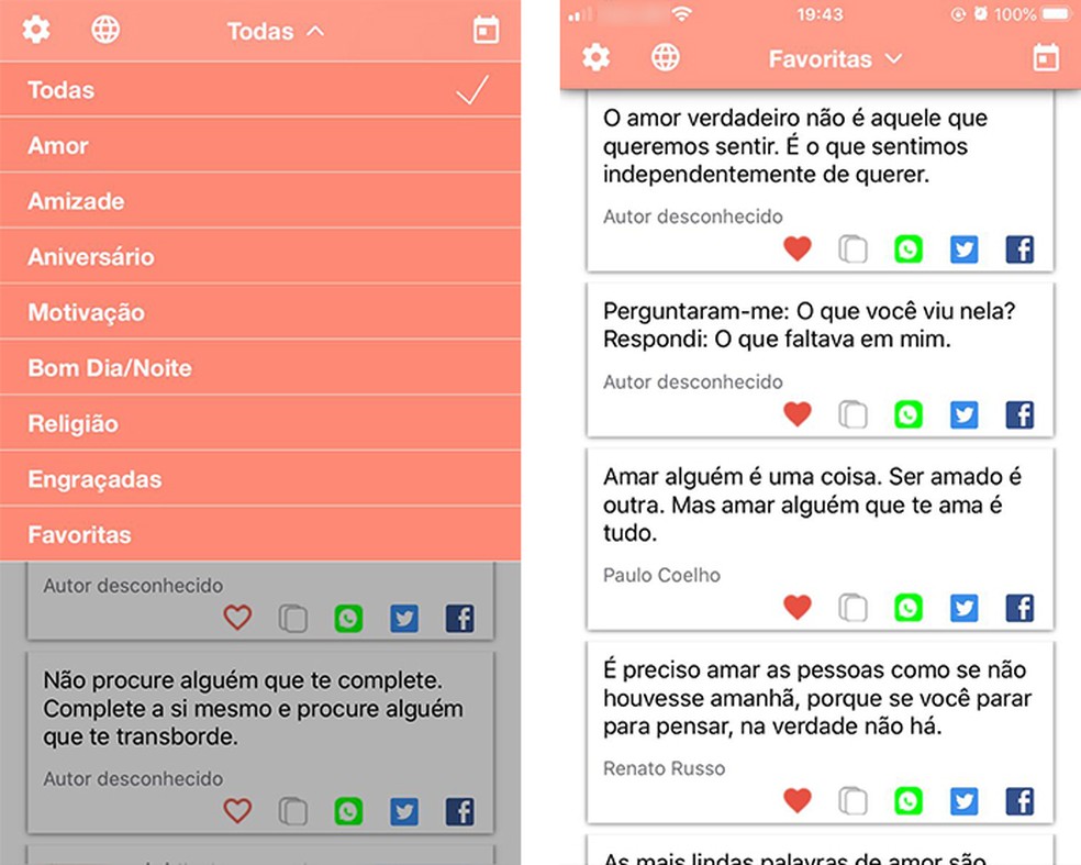 Mensagem de Dia dos Namorados para WhatsApp: 7 apps com frases, imagens e  GIFs | Redes sociais | TechTudo