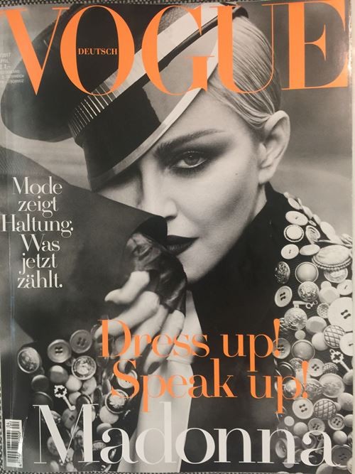 Vogue Germany Madonna by Luigi and Iango for Vogue Germany [April 2017 issue]  (Foto: Reprodução )