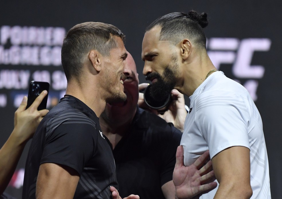 Niko Price e Michel Pereira prometem uma luta empolgante no UFC 264 — Foto: Getty Images