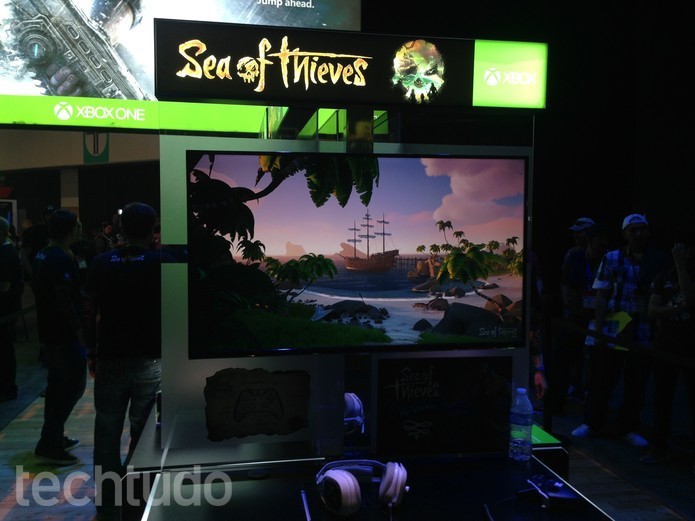 Sea of Thieves é jogo cooperativo do Xbox One (Foto: Felipe Vinha/TechTudo)
