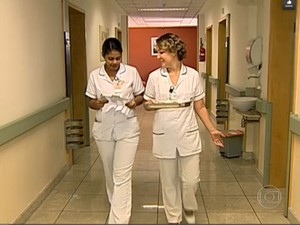 Vagas estão disponíveis para enfermeiros, técnicos de enfermagem e auxiliares (Foto: Reprodução / TV Globo)