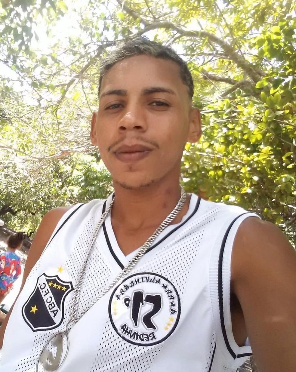 Kadson Vinicio Miranda do Nascimento, torcedor do ABC baleado no domingo (22) horas antes do clássico contra o América-RN — Foto: Arquivo pessoal