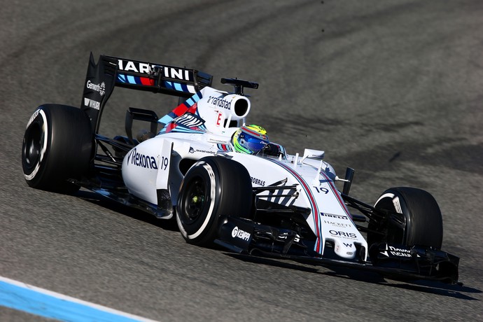 Com foco no comportamento da Williams, Felipe Massa fez o quinto melhor tempo (Foto: Getty Images)