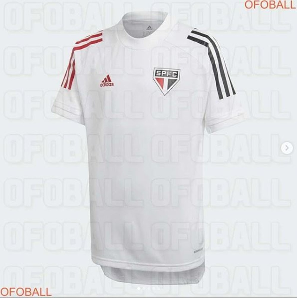 Supostas camisas e agasalhos de treino do São Paulo vazam; veja fotos e detalhes