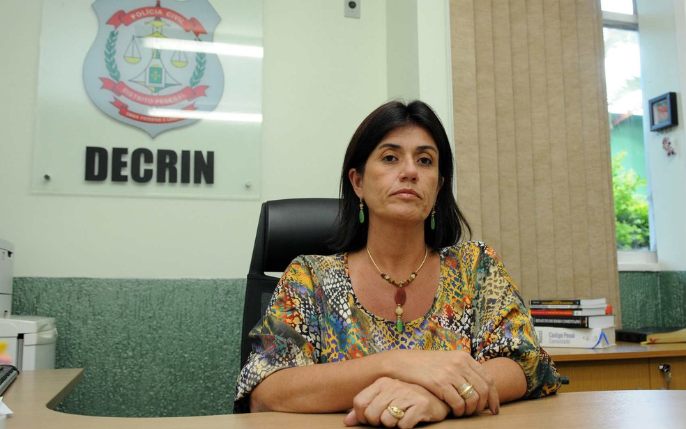 Delegada-chefe de repressão aos crimes de intolerância do DF, Gláucia Cristina (Foto: Dênio Simôes/GDF/Divulgação)