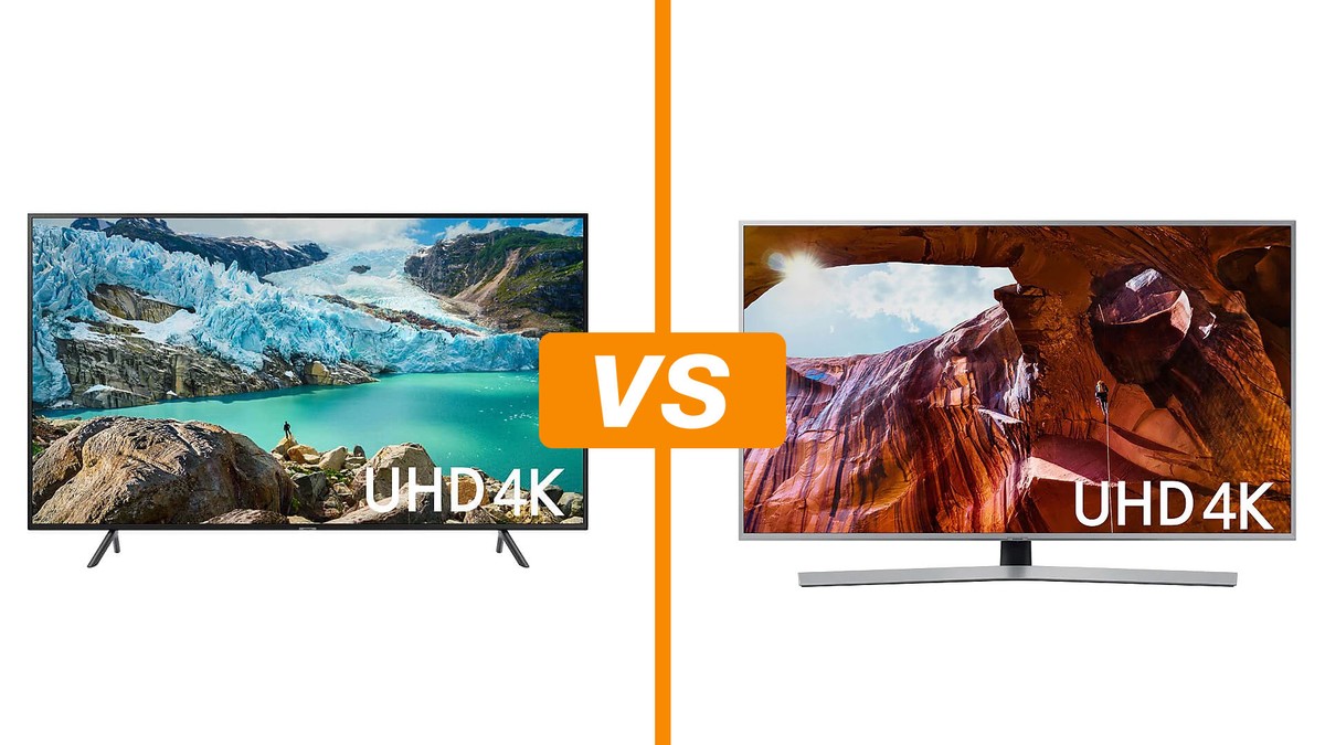 Samsung Ru7100 Vs Ru7400 Compare Ficha Tecnica E Preco Das Smart Tvs 4k Tvs Techtudo