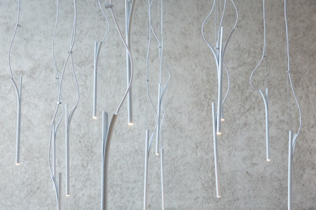 Designer brasileiro cria luminária minimalista inspirada na cana-de-açúcar  (Foto: Divulgação)
