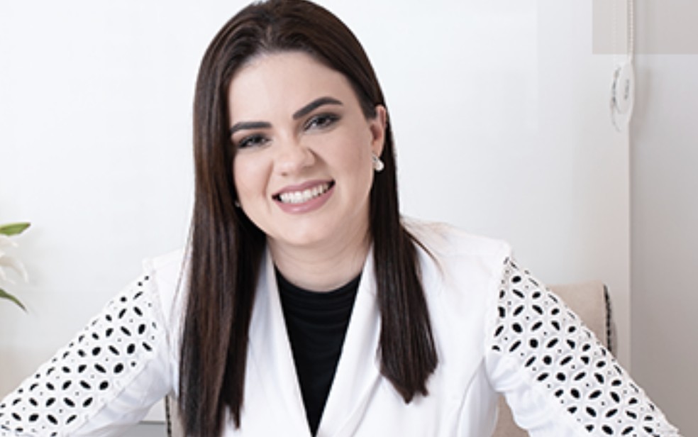 Mdica Lorena Duarte Rosique, suspeita de causar queimadura e necrose em paciente aps cirurgia plstica em Goinia, Gois  Foto: Reproduo/Lorane Rosique