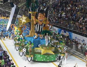 Desfile das Escolas de Samba de Vitória - Andaraí - 100 Anos do Rio Branco-ES (Foto: Bruno Faustino/TV Gazeta)