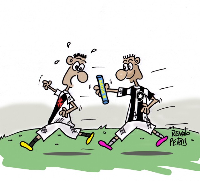 CHARGE - Passou o bastão...