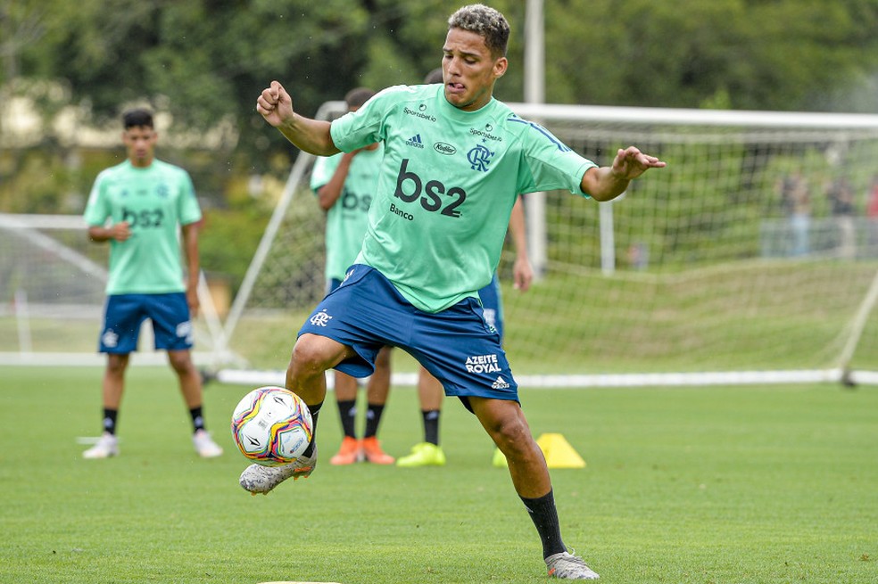 Thiago Fernandes, Flamengo — Foto: Marcelo Cortes / Flamengo