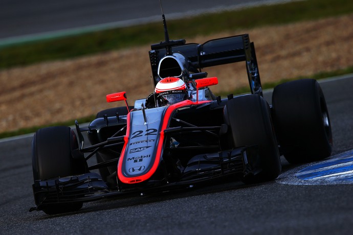 Jenson Button - McLaren - testes de pré-temporada da Fórmula 1 - Jerez de la Frontera - dia 2 (Foto: Getty Images)