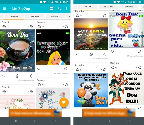 Mensagem de Bom Dia para WhatsApp: veja 5 apps com frases e imagens | Redes  sociais | TechTudo