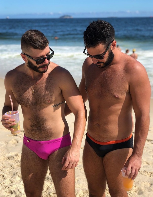 Matheus Pires e o marido, Felipe Perrin  (Foto: Reprodução/Instagram)