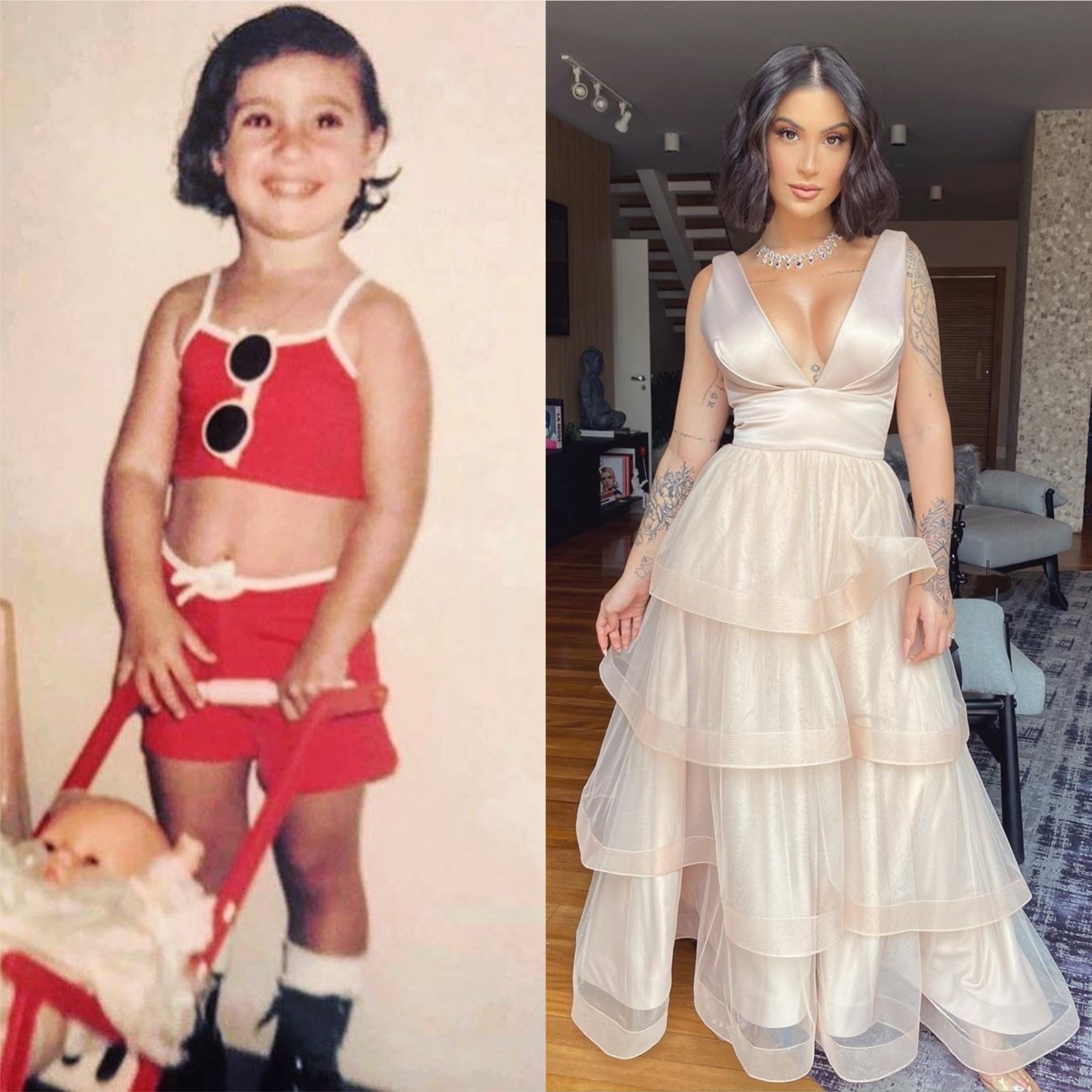 Bianca Andrade compartilha foto de quando era criança (Foto: Reprodução/Instagram)