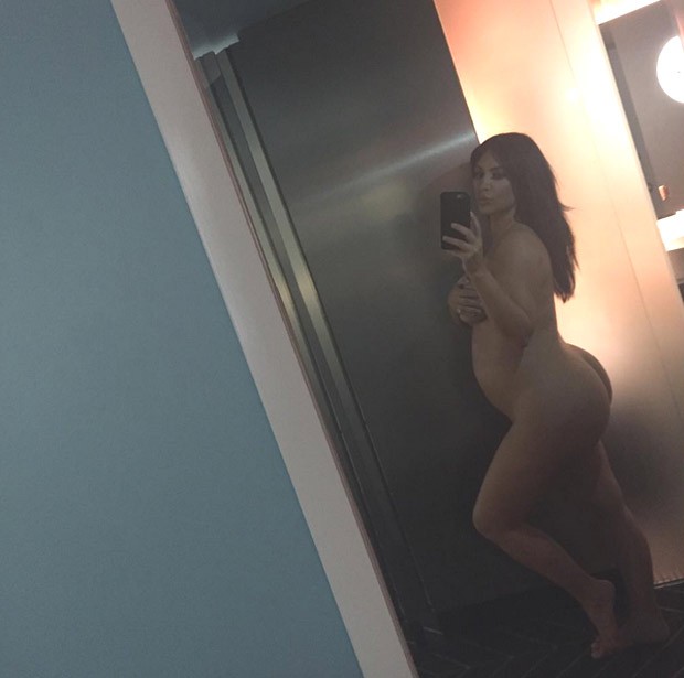 Kim Kardashian postou foto em sua conta no Instagram (Foto: Reprodução / Instagram)