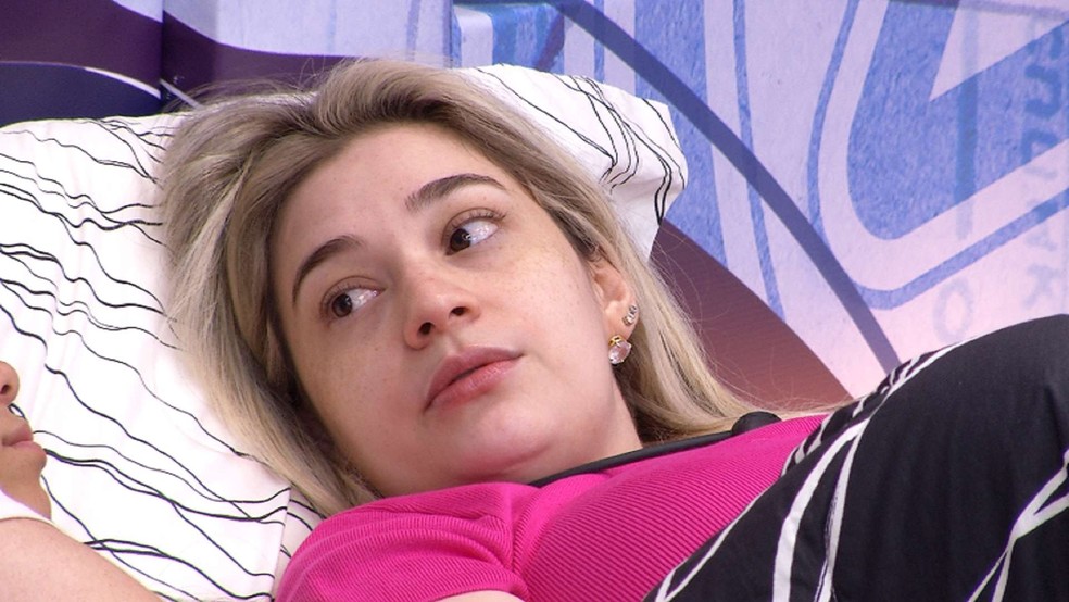 Marília revela sentimentos após eliminação do BBB 23: 'Me senti um lixo' — Foto: Globo