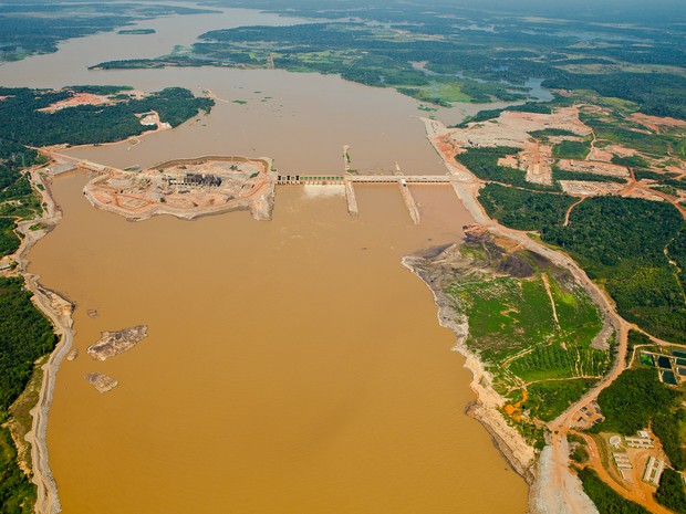 Ampliação vai elevar potência da hidrelétrica de Santo Antônio de 3.150,4 MW para 3.568 MW (Foto: Beethoven Delano/Divulgação)