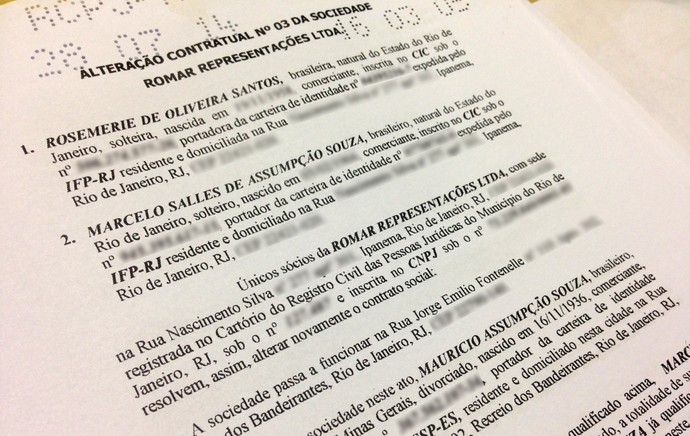 documentos Botafogo financeiro (Foto: Reprodução)