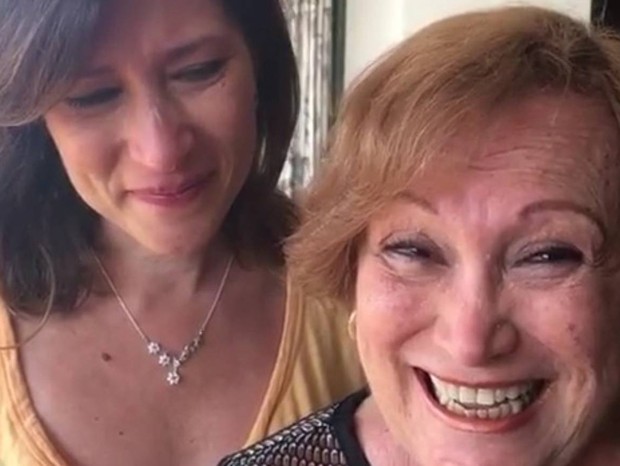 Beth Goulart faz aniversário e relembra vídeo com a mãe, Nicette Bruno (Foto: Reprodução/Instagram)