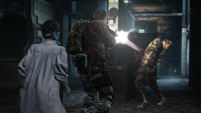 Cl?ssico personagem Barry Burton volta para enfrentar zumbis em Resident Evil Revelations 2 (Foto: GameSpot)