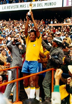 Carlos alberto Torres Brasil 1970 (Foto: Agência AP)