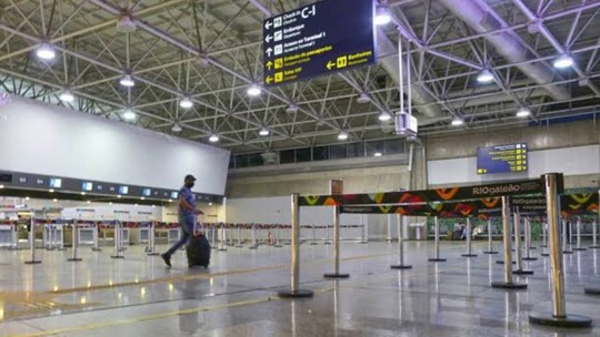 Em ranking dos maiores aeroportos do país, Galeão é apenas o 16º em pousos e decolagens em 2022