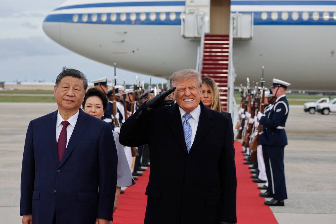 Trump recebe Xi Jinping em Washington