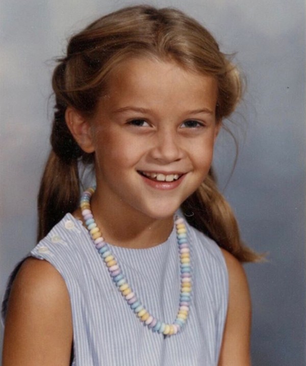 Foto da infância da atriz Reese Witherspoon (Foto: Instagram)