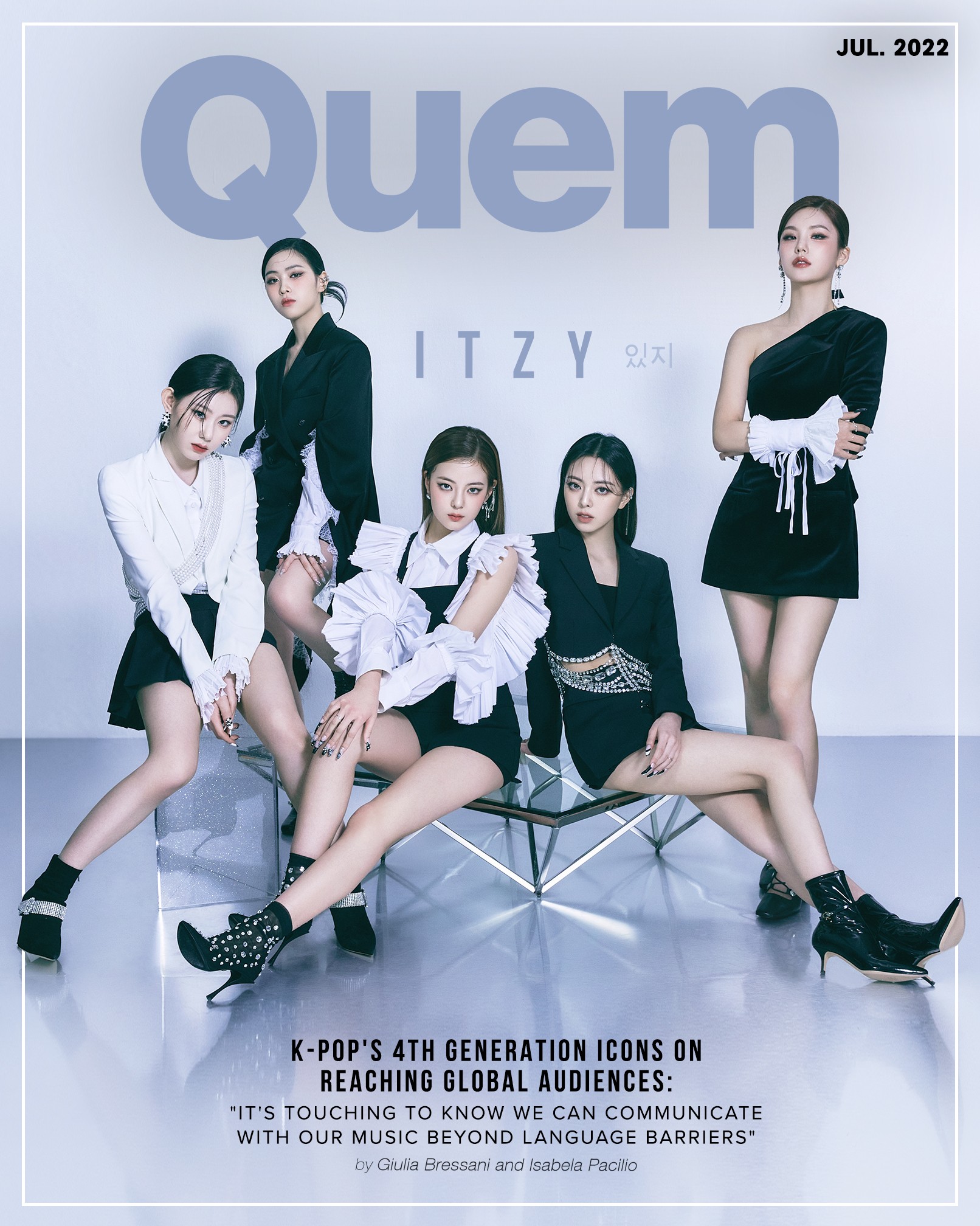 ITZY Interview: K-pop group talks 'BORN TO BE' album, solo songs, MIDZY