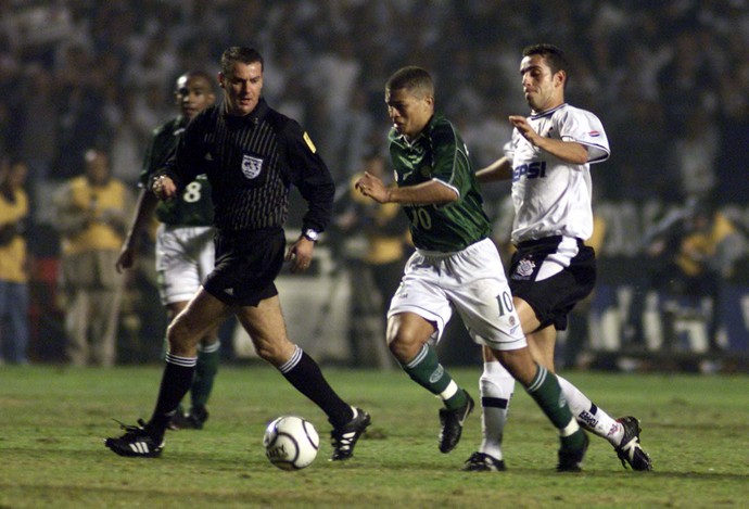Palmeiras x Corinthians, 2000, Edilson Pereira de Carvalho (Foto: JF Diorio / Agência Estado)