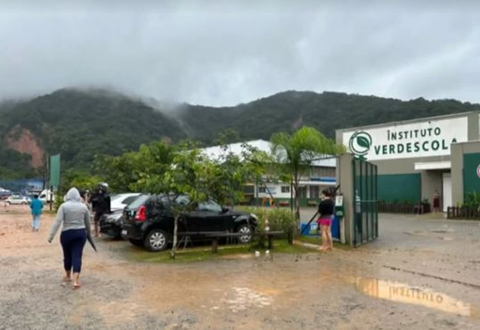 Instituto Verdescola, em São Sebastião — Foto: Reprodução/ TV Globo