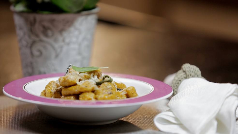 Nhoque De Abobora Com Manteiga De Salvia Receitas Gshow Gshow