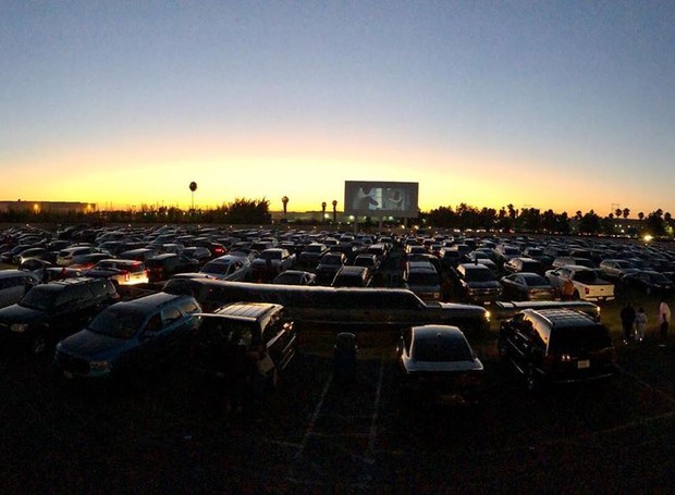 Cinema Paramount Drive-in Theatres é um dos cenários do filme 'Era Uma Vez em Hollywood' (Foto:  )