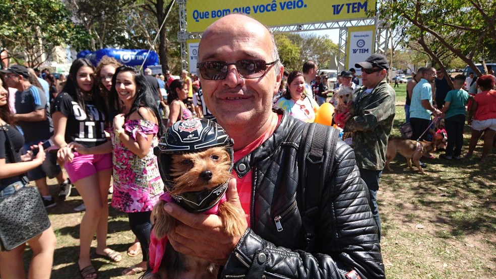 Marcelo Mauro e Sindy (Foto: Tiago de Moraes/G1)