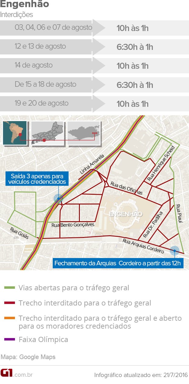 Entorno do Maracanã terá 20 ruas com estacionamento proibido nesta