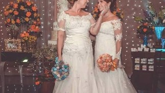 Mariana e Adriana são casadas há seis anos — Foto: Arquivo Pessoal