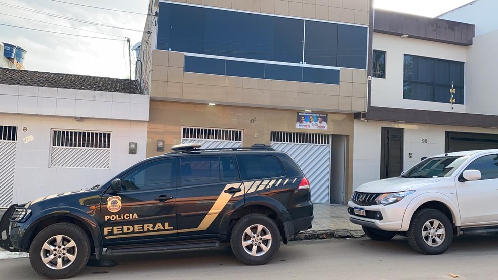 Casa do prefeito de Agrestina — Foto: Polícia Federal/Divulgação