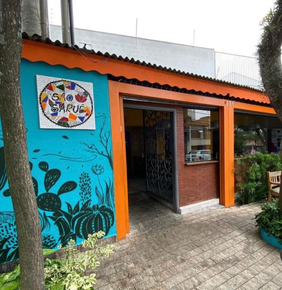 Fachada do São Saruê Restaurante, na rua Caviana, 11 - Vila Guarani (metrô Conceição).  — Foto: Divulgação