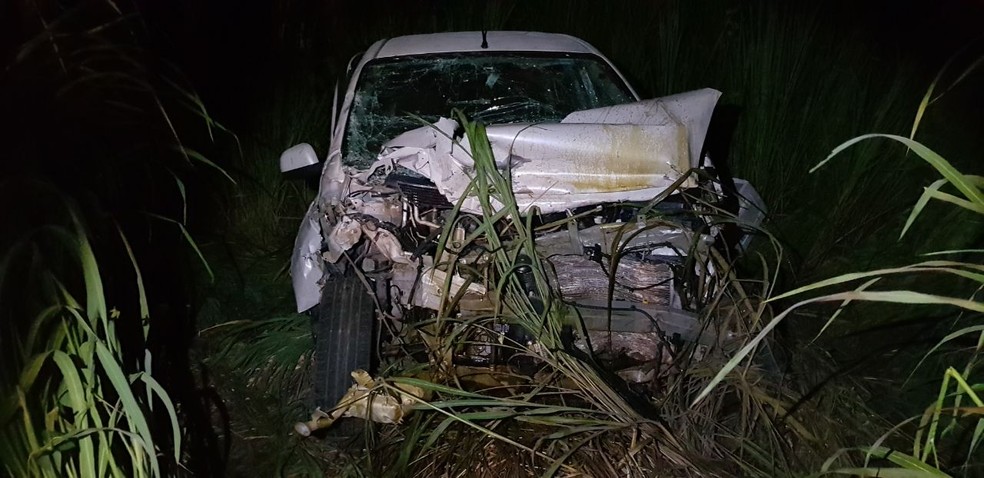 Colisão entre veículos deixa um morto na BR-135 no Maranhão (Foto: Divulgação/Polícia Rodoviária Federal)