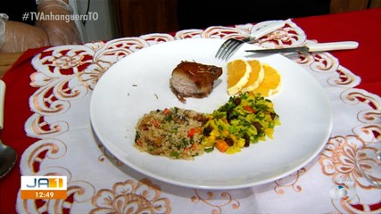 Panceta pronta! Veja como ficou opção de prato para a ceia de natal