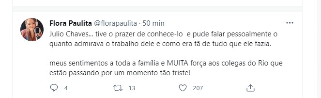 É com imensa tristeza que informamos a morte do dublador