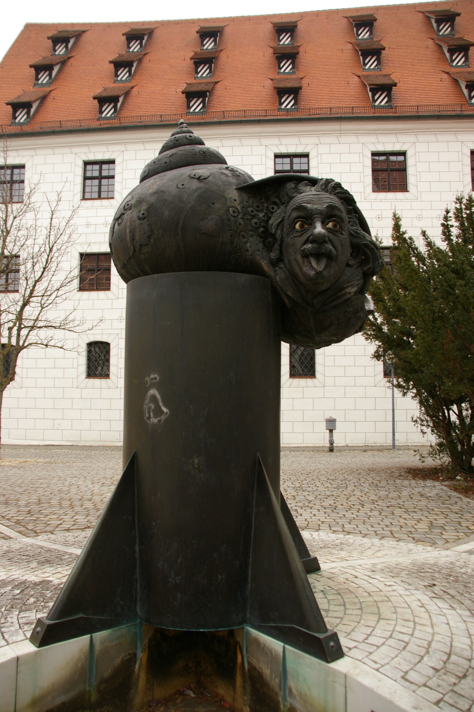 Einstein em Ulm, na Alemanha (Foto: Flickr/Katzemofmof)